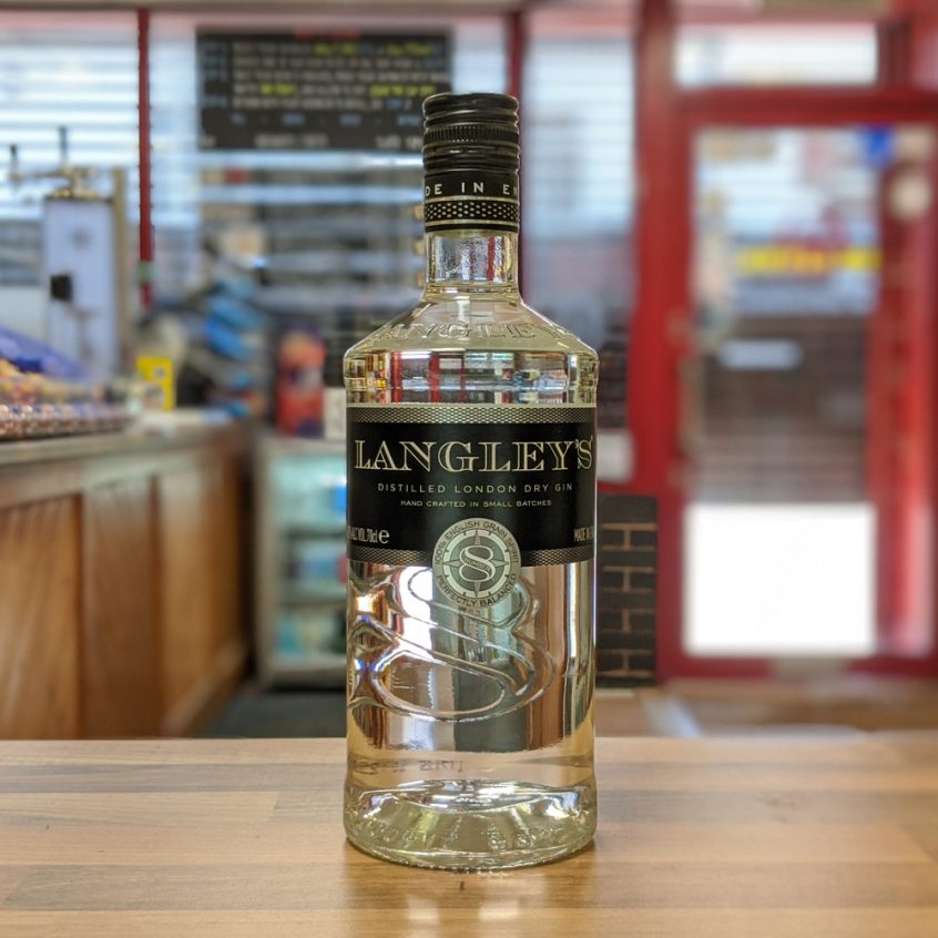 Langley’s Number 8 Gin 70cl Stirchley Wines & Spirits
