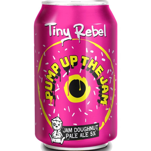 Pump Up the Jam 5.0 Jam Doughnut Pale Ale 330ml Stirchley Wines