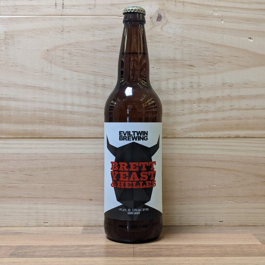 Brett Yeast & Helles 5.5 Sour Lager 660ml Stirchley Wines & Spirits